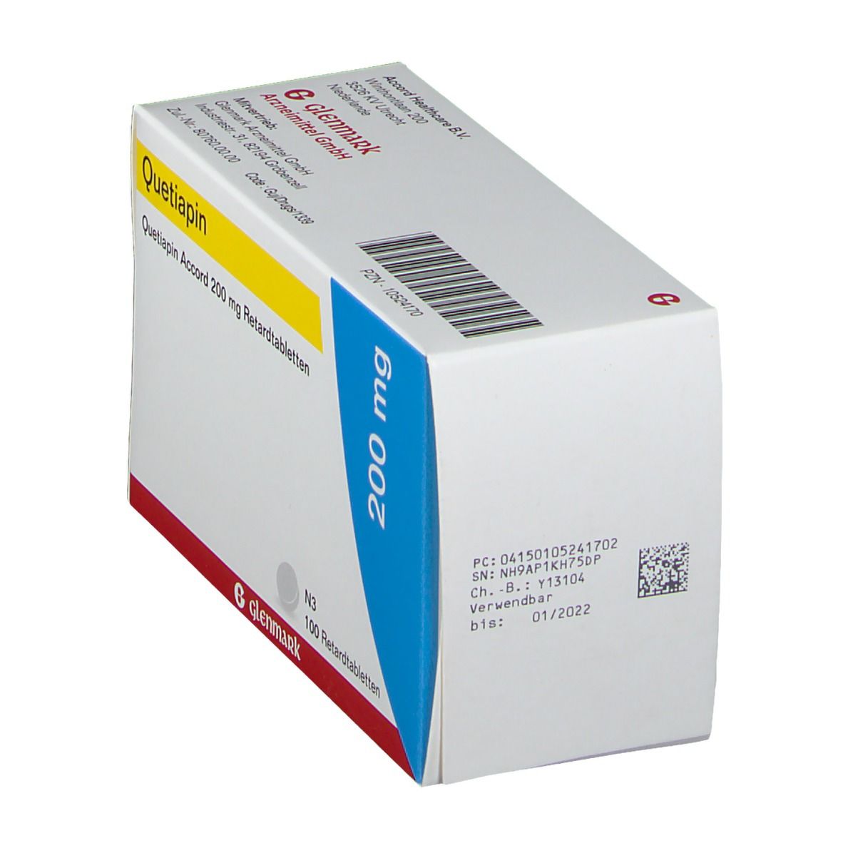 Quetiapin Accord 200 mg