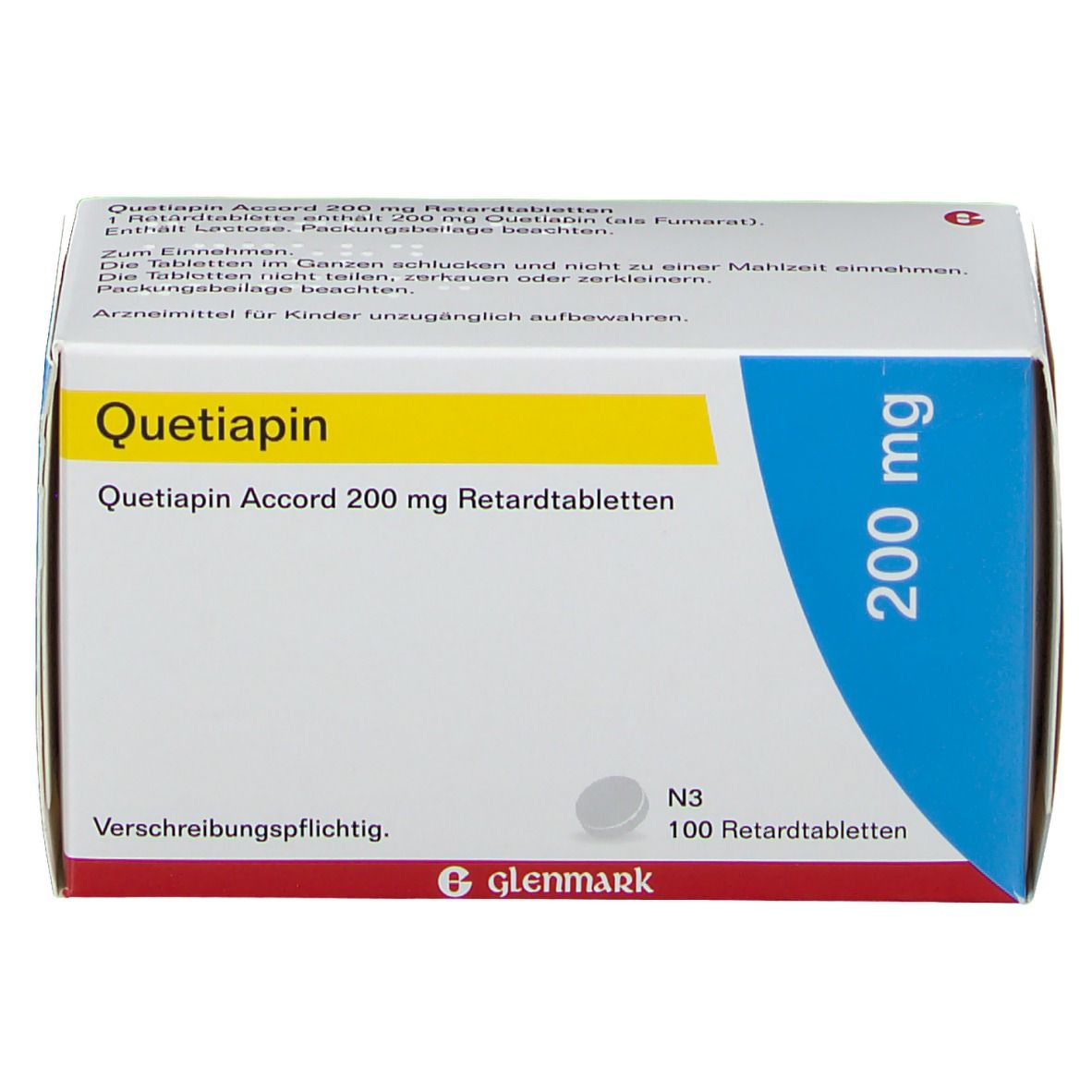 Quetiapin Accord 200 mg