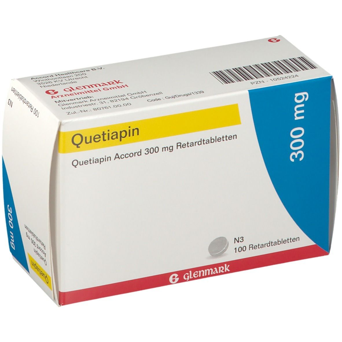 Quetiapin Accord 300 mg