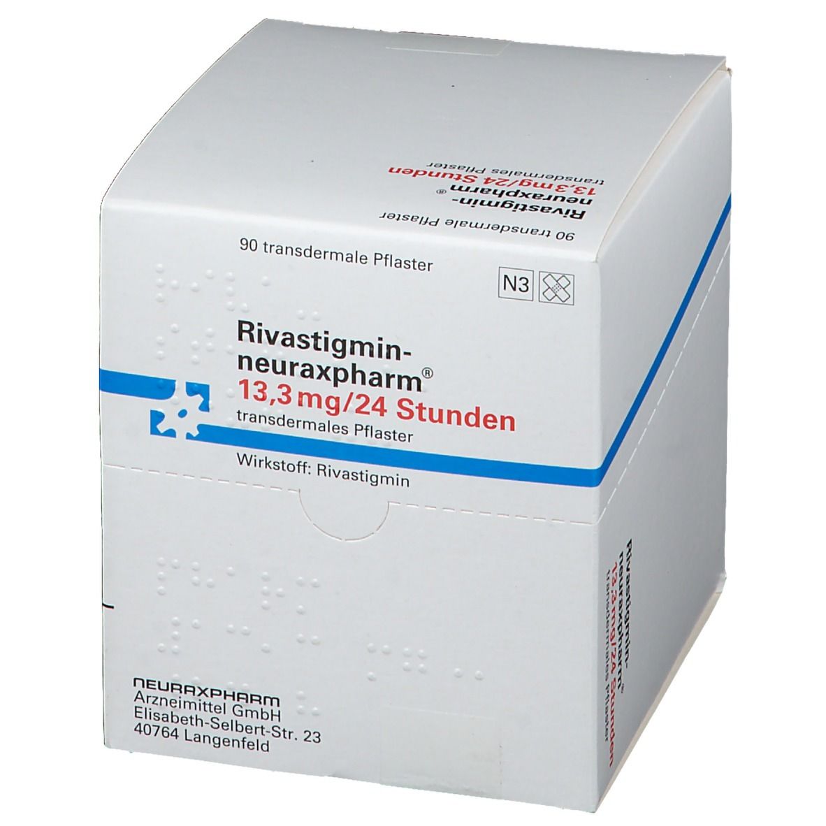 Rivastigmin-neuraxpharm® 13,3 mg/24 Stunden