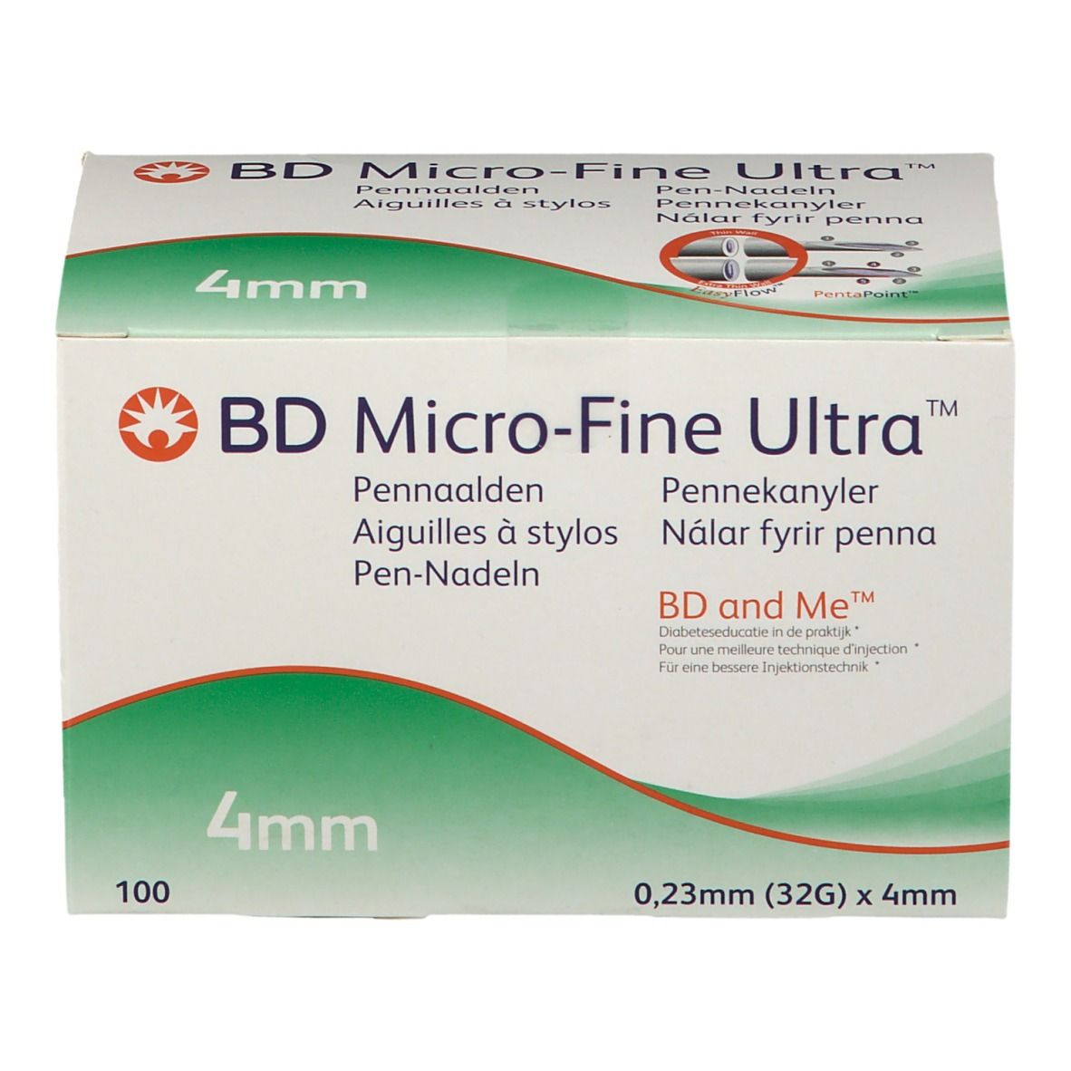 BD MicroFine Ultra™ 4 mm