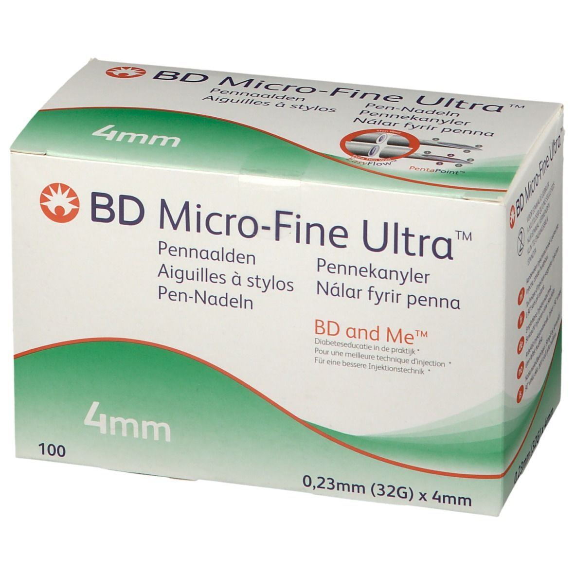 BD MicroFine Ultra™ 4 mm