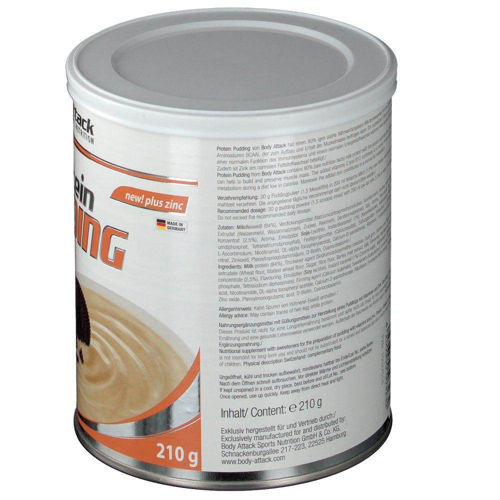 Body Attack Protein Pudding Cookies´n Cream
