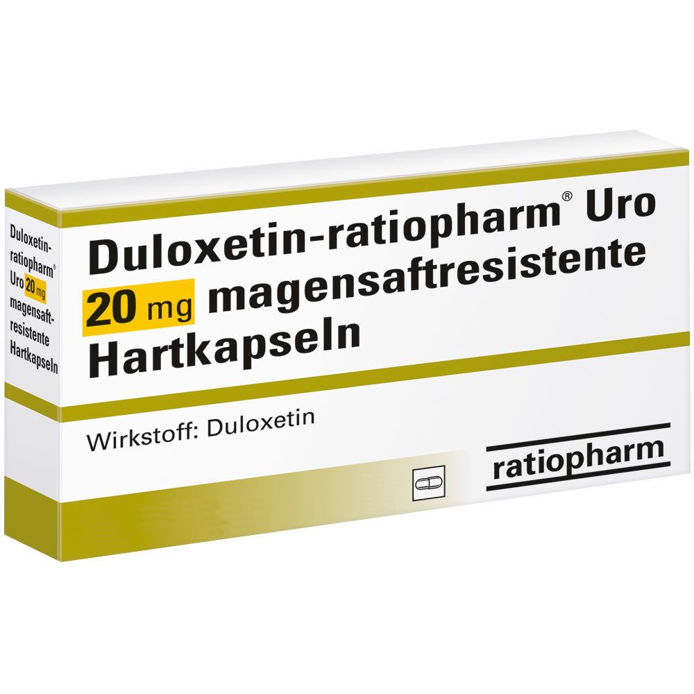 Duloxetin-ratiopharm® Uro 20 mg