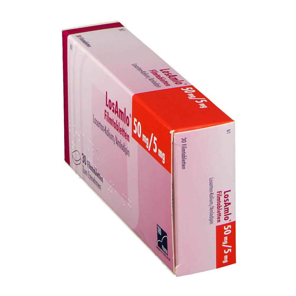 Losamlo 50 mg/10 mg Filmtabletten 30 St