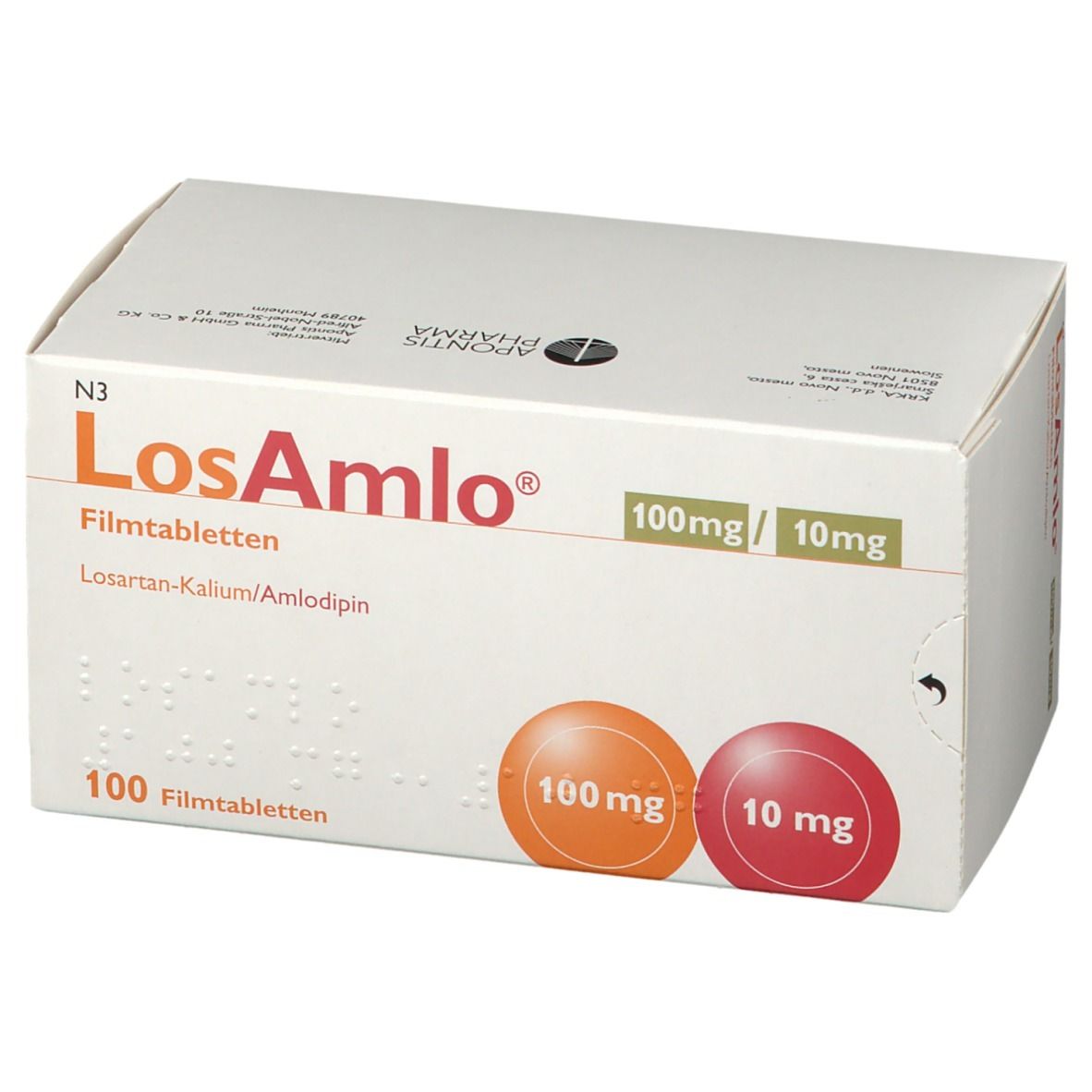 LosAlmo® 100 mg/10 mg