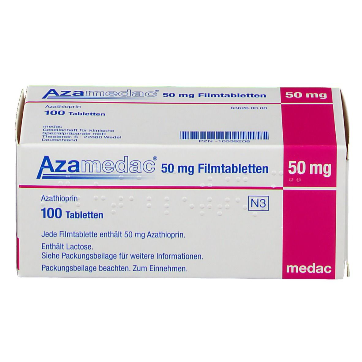AZAMEDAC 50 mg Filmtabletten