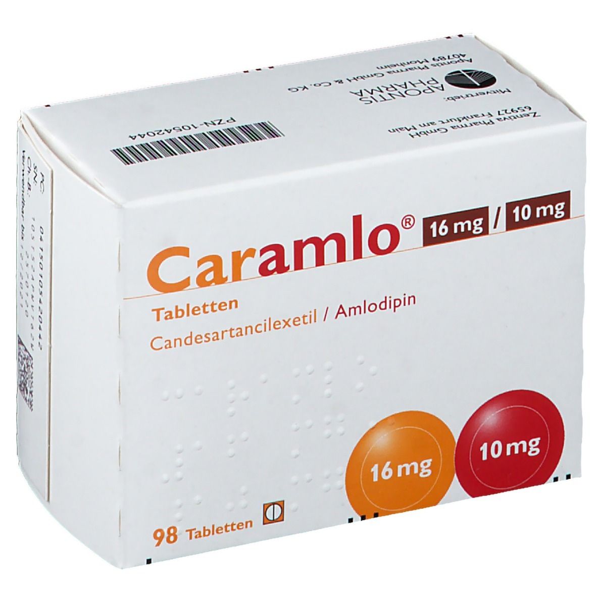 Caramlo® 16 mg/10 mg