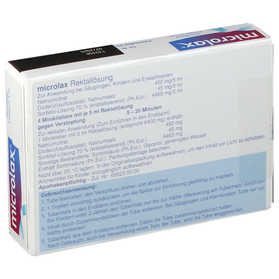 microlax® Rektallösung