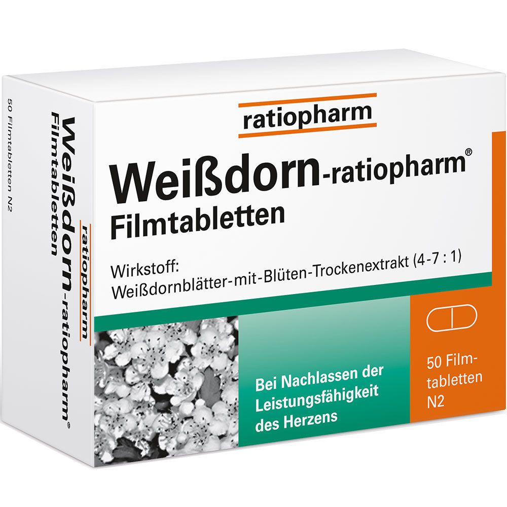 Weissdorn-ratiopharm® Filmtabletten