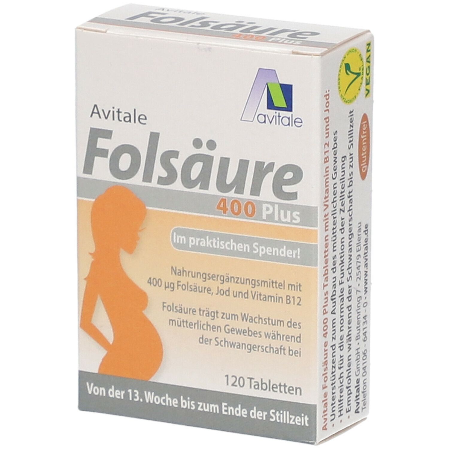 Avitale Acide folique 400 Plus