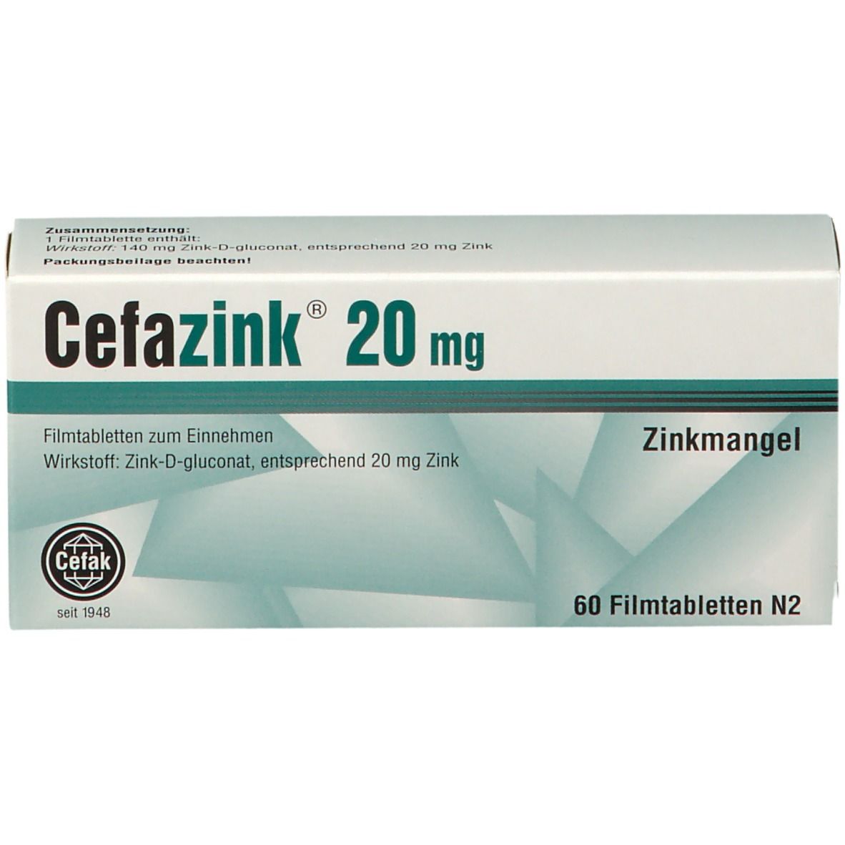 Cefazink® 20 mg