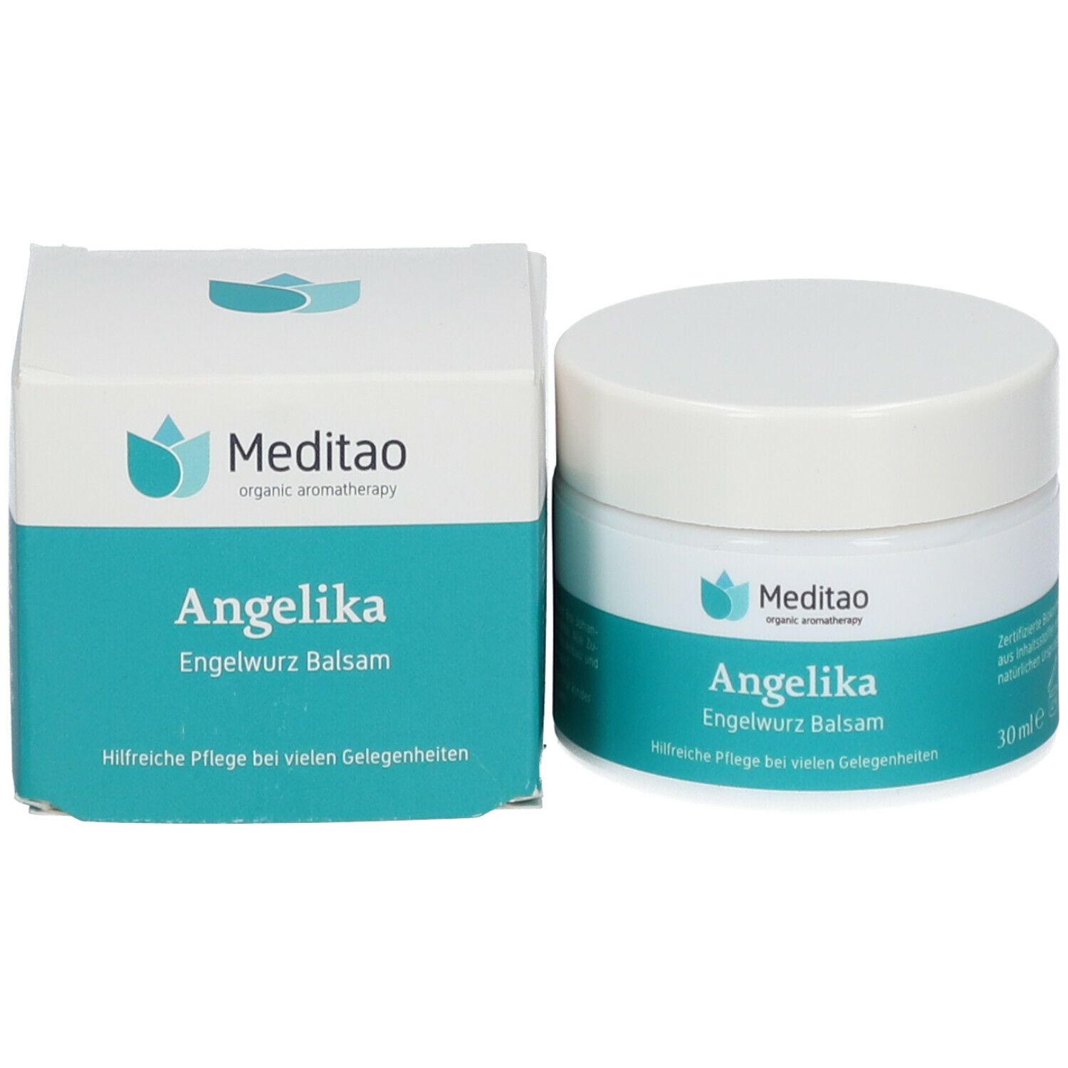 MEDITAO Rosenbalsam 30 Ml – Pflegender Balsam Mit Rosenöl Für Narben, Lippen & Trockene Haut