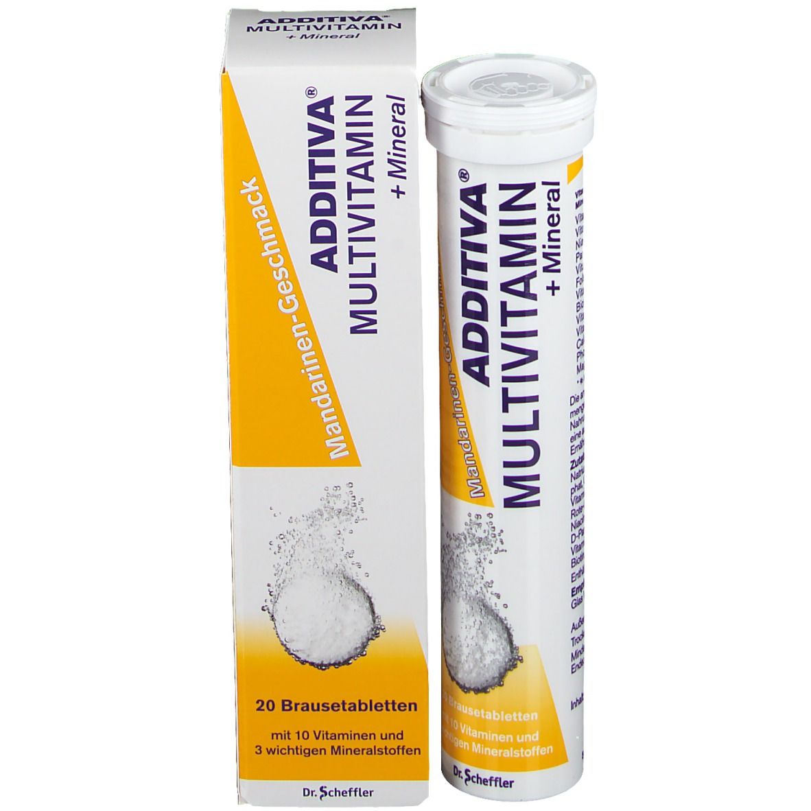 ADDITIVA® Multivitamin + Mineral Mandarinen Geschmack