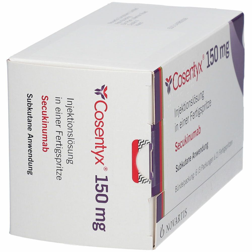 Cosentyx 150 mg Injektionslösung i.e.Fertigspritze 3x2 St