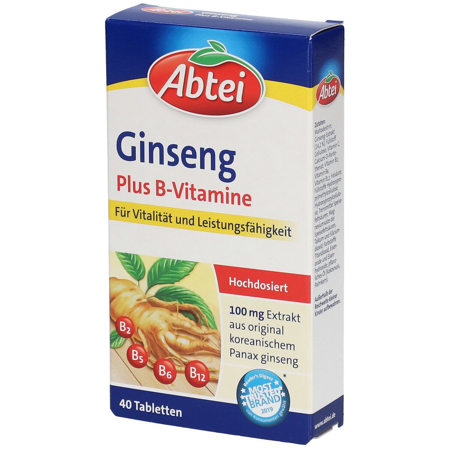 Abtei Ginseng Plus B-Vitamine
