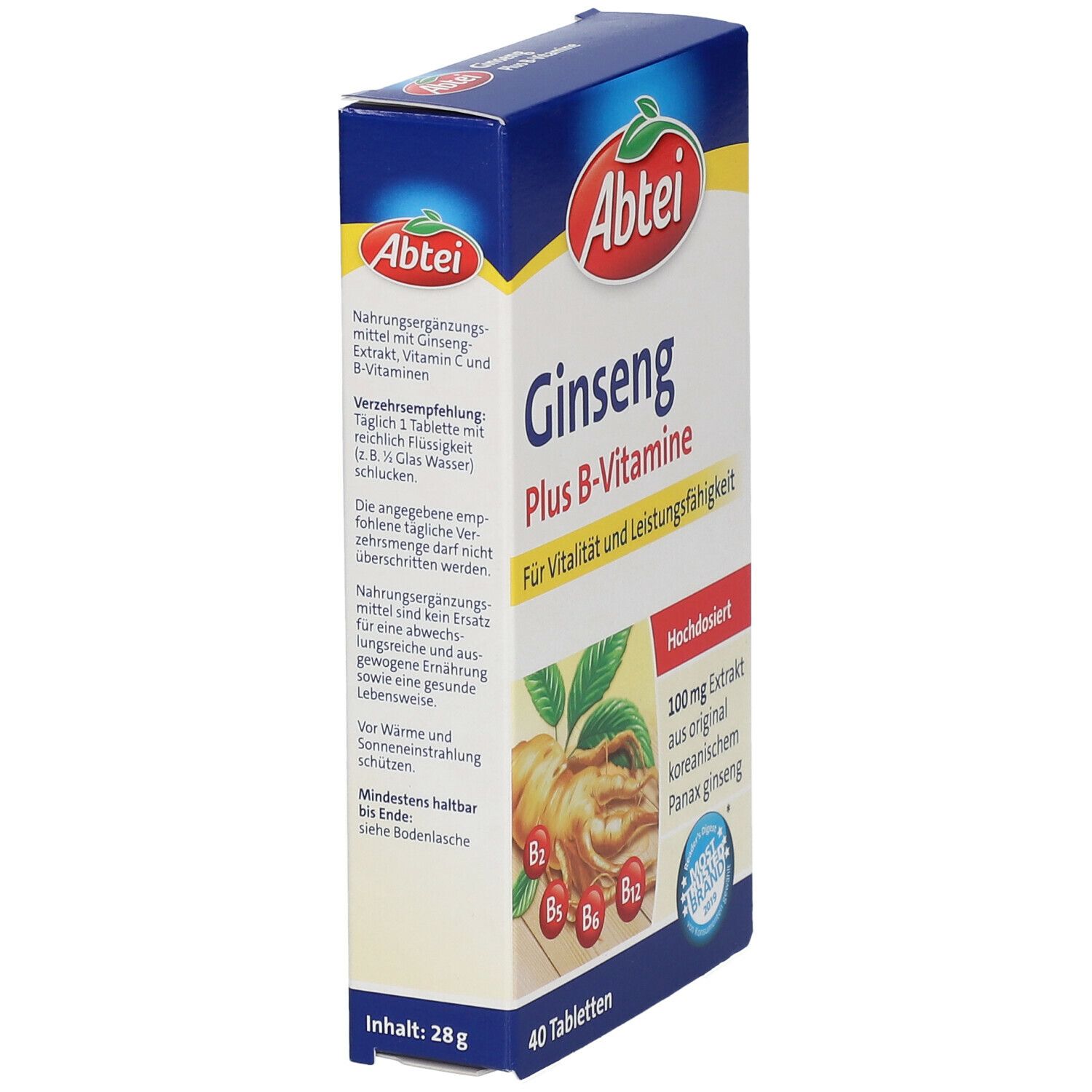 Abtei Ginseng Plus B-Vitamine