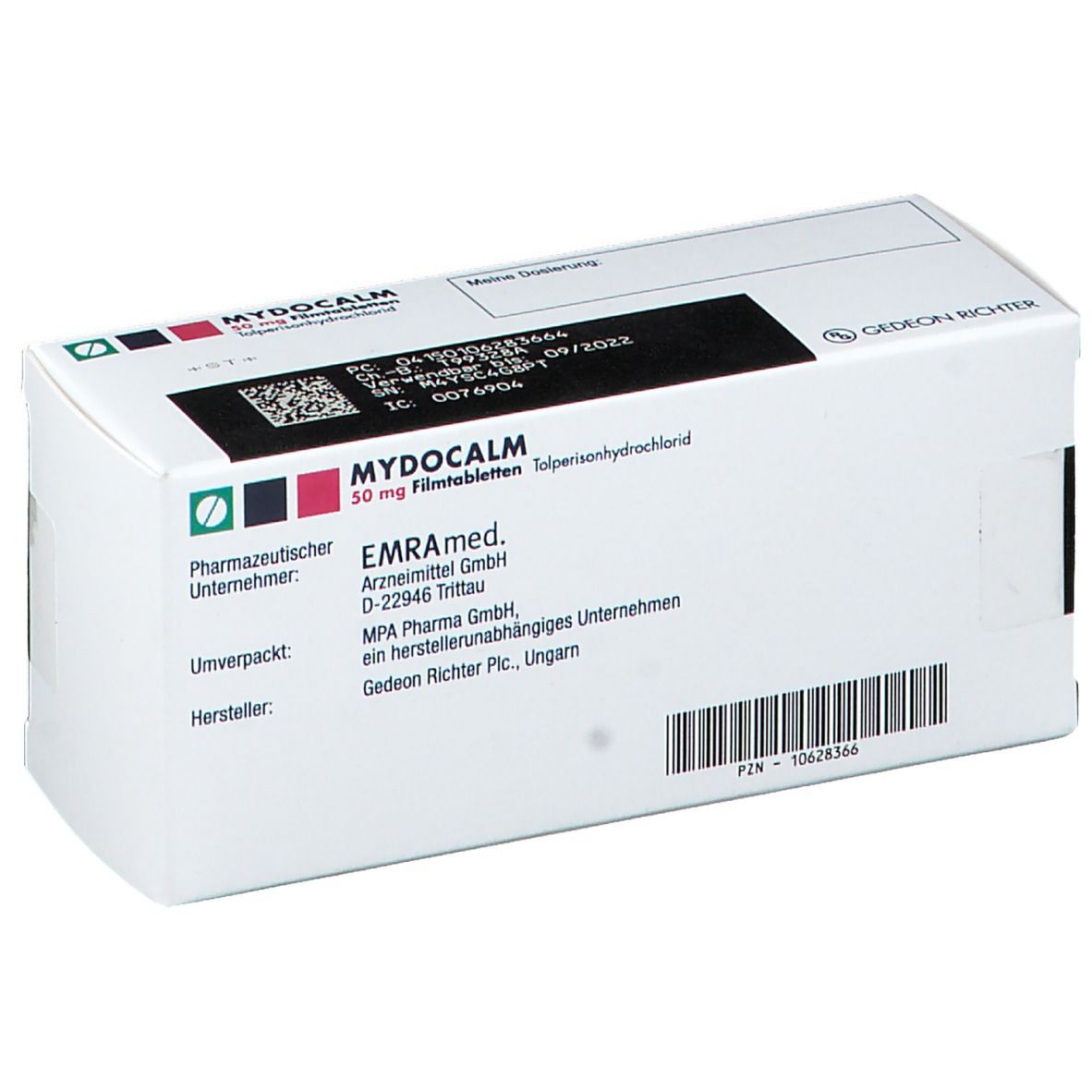Mydocalm 50 mg