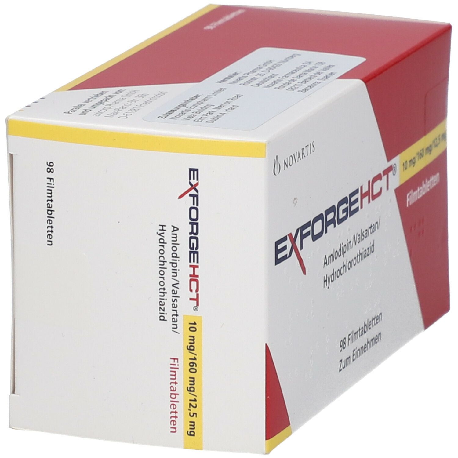 EXFROGE HCT® 10 mg/160 mg/12,5 mg