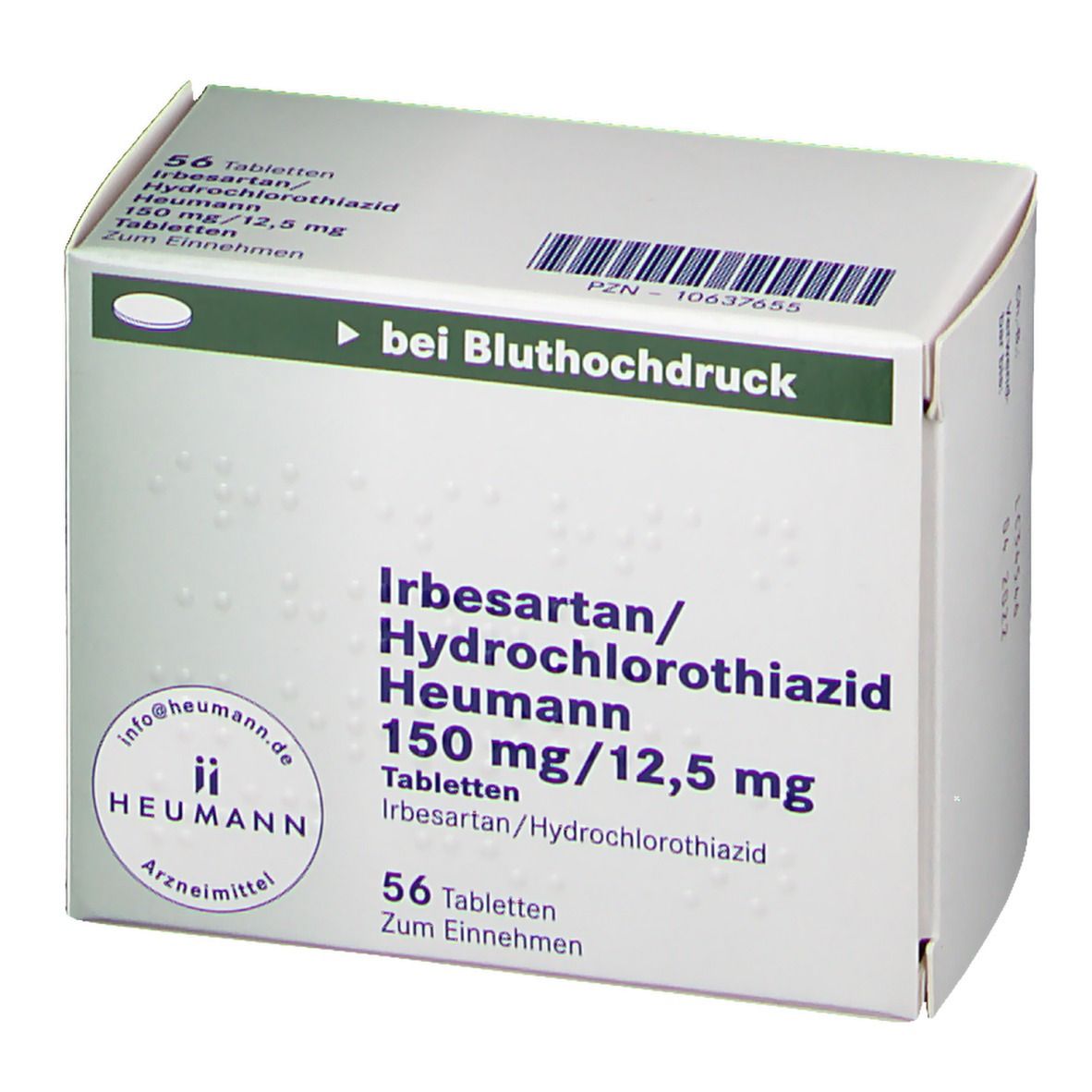 Irbesartan/Hydrochlorothiazid Heumann 150 mg/12,5 mg