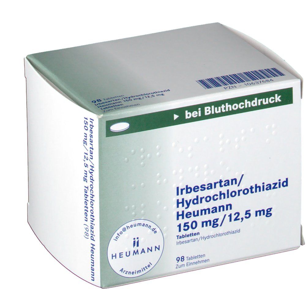 Irbesartan/Hydrochlorothiazid Heumann 150 mg/12,5 mg