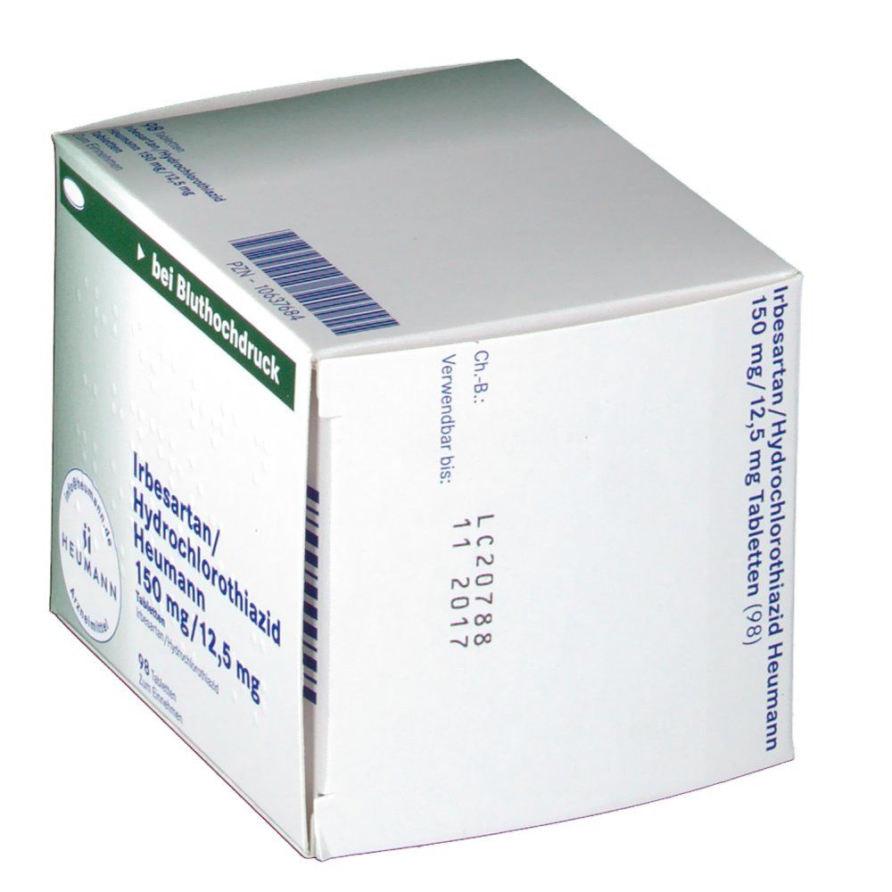 Irbesartan/Hydrochlorothiazid Heumann 150 mg/12,5 mg