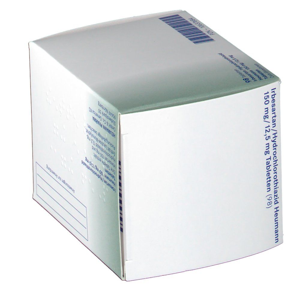 Irbesartan/Hydrochlorothiazid Heumann 150 mg/12,5 mg