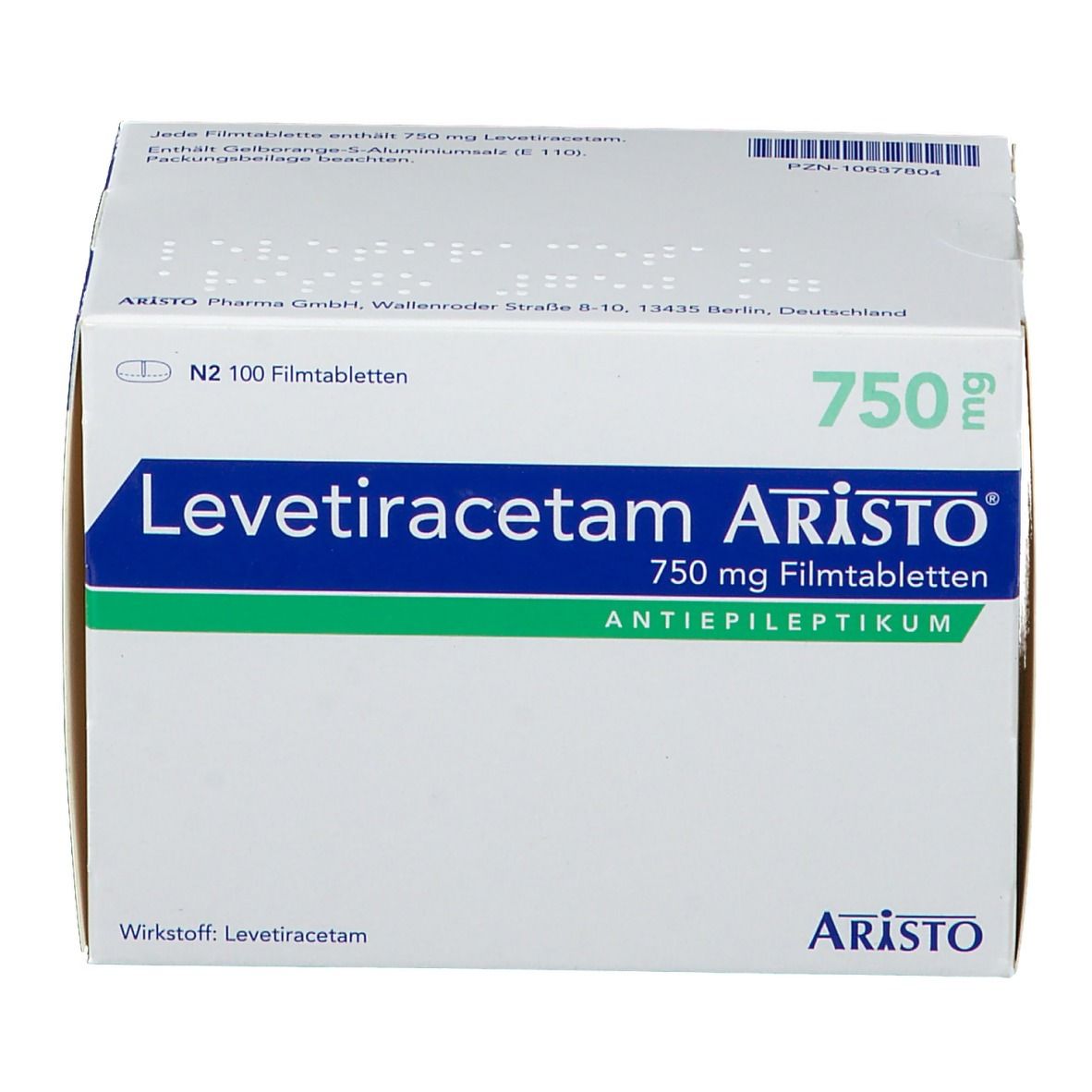 Levetiracetam Aristo® 750 mg