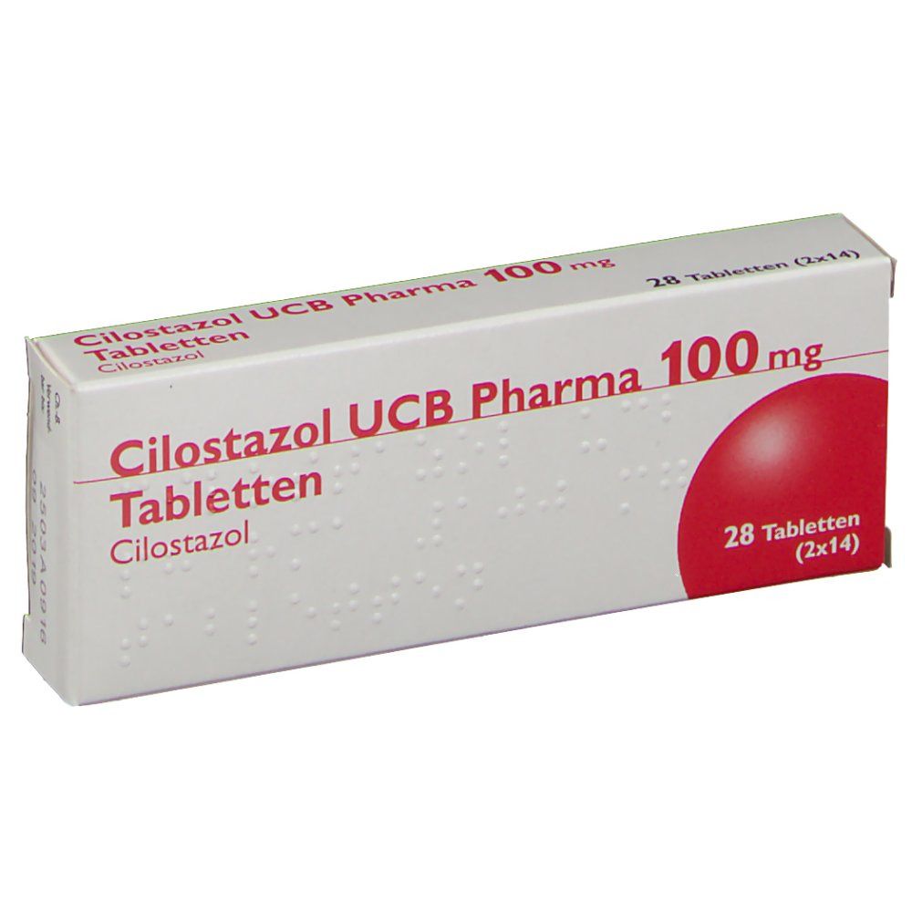 Cilostazol® UCB Pharma 100 mg
