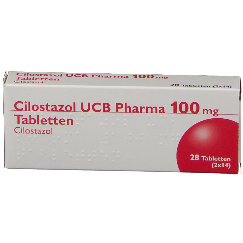 Cilostazol® UCB Pharma 100 mg