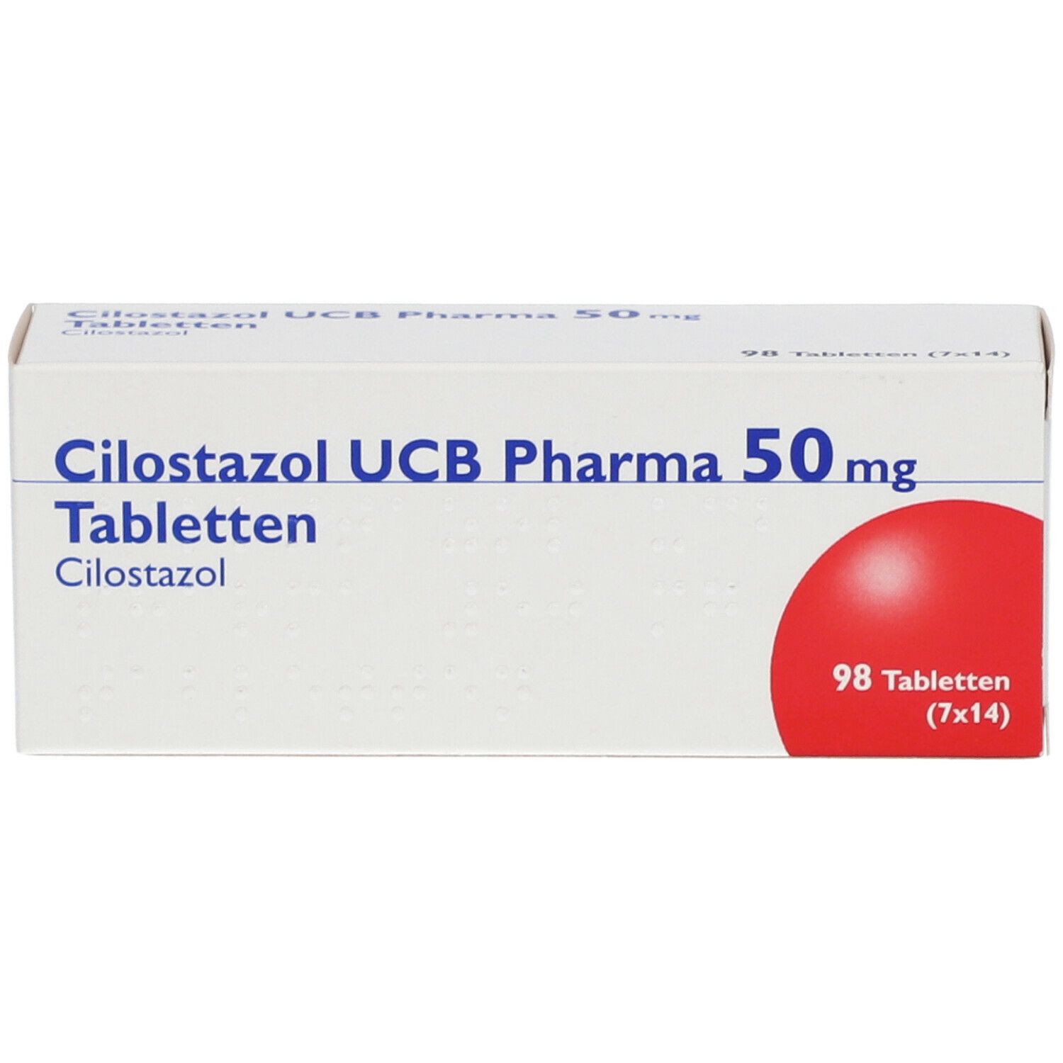 Cilostazol UCB Pharma 50 mg