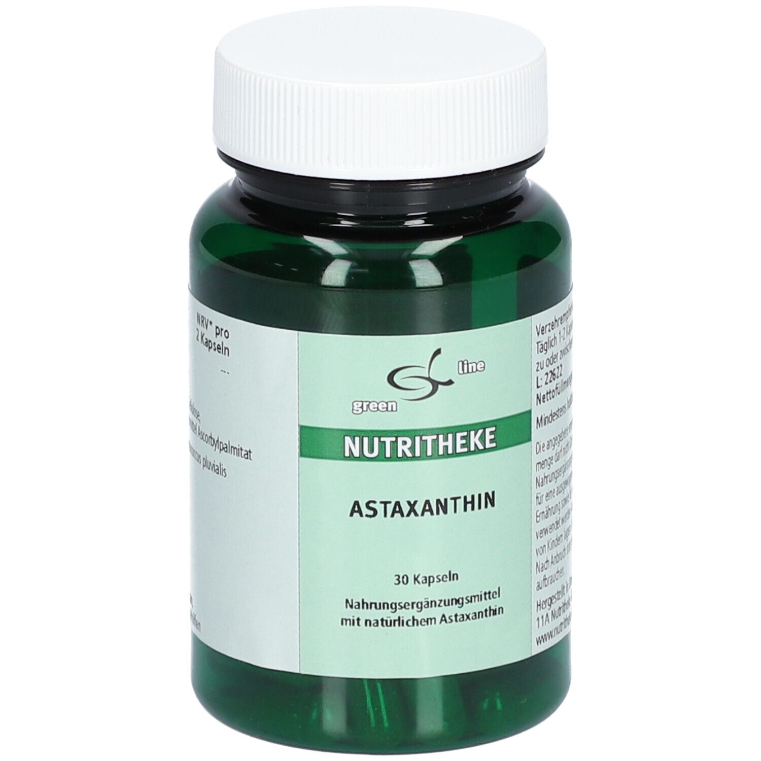 green line Astaxanthin