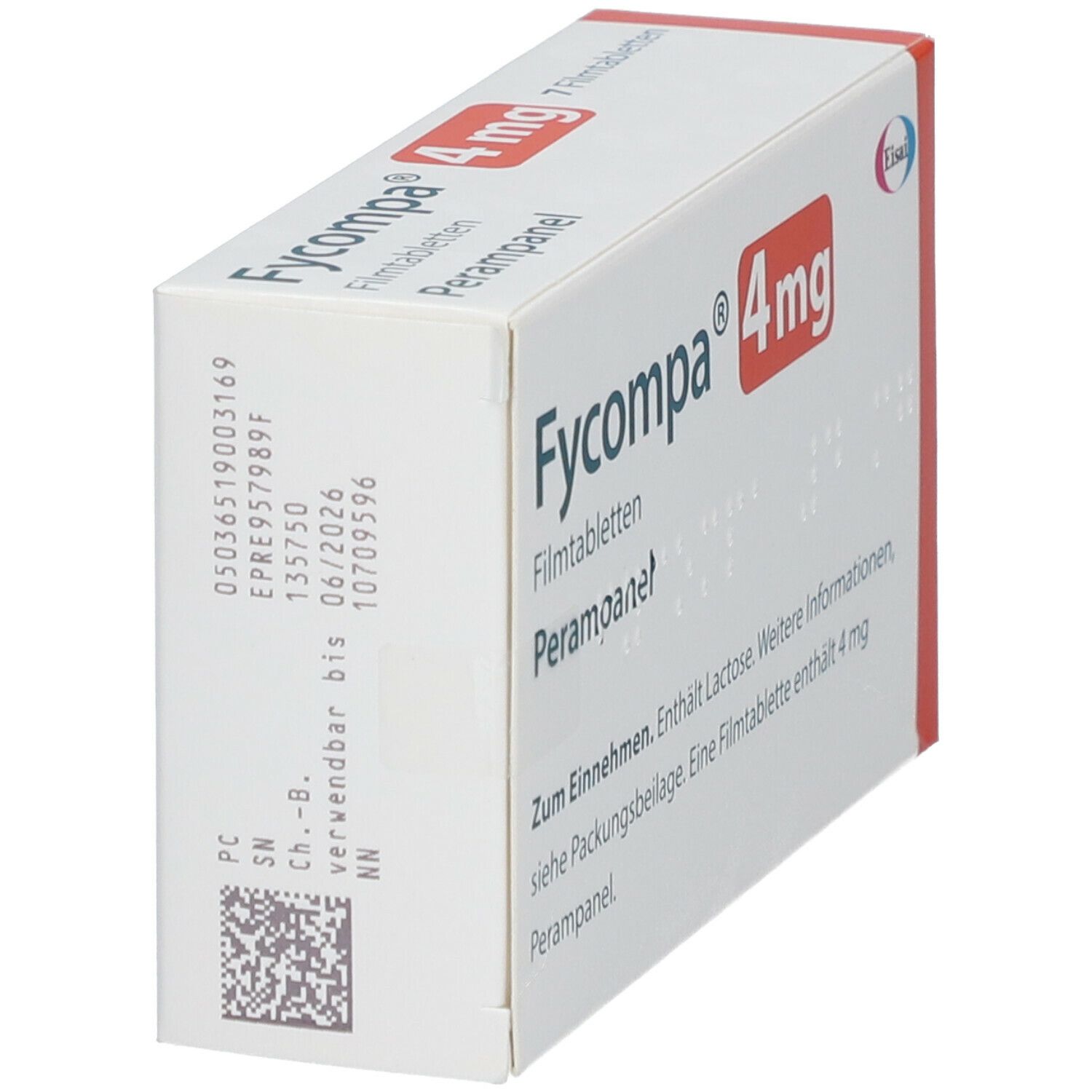 Fycompa 4 mg Filmtabletten 7 St