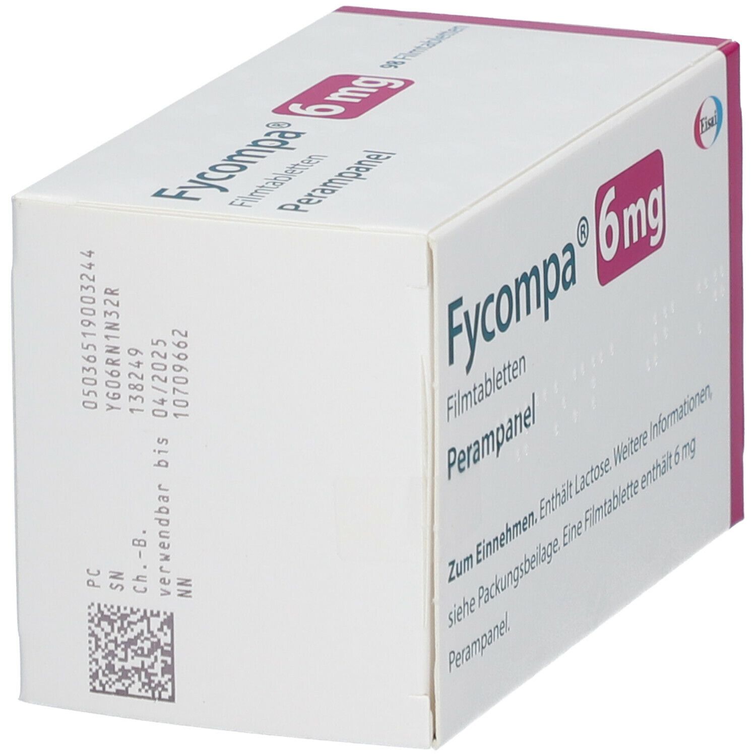 Fycompa 6 mg Filmtabletten 98 St