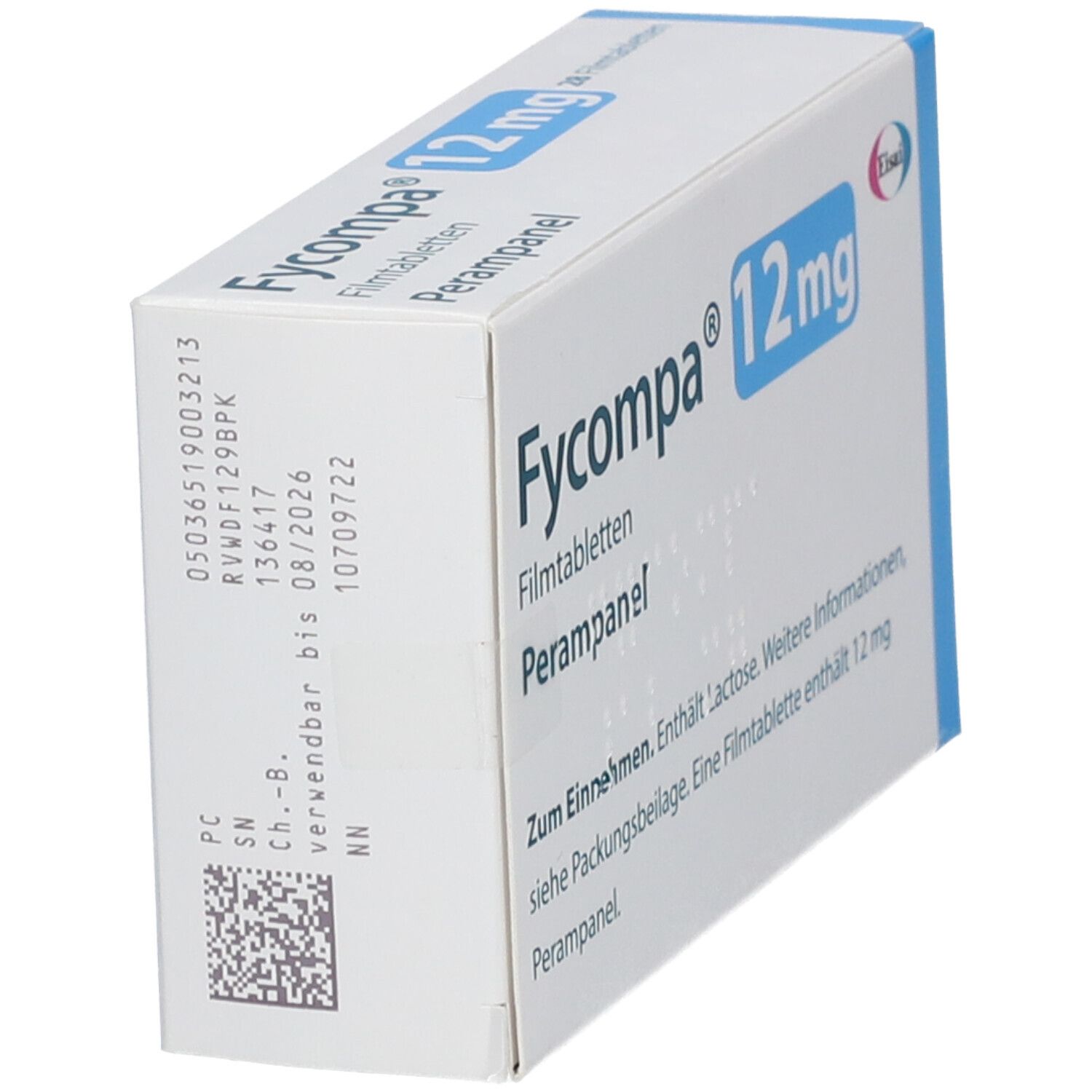 Fycompa 12 mg Filmtabletten 28 St