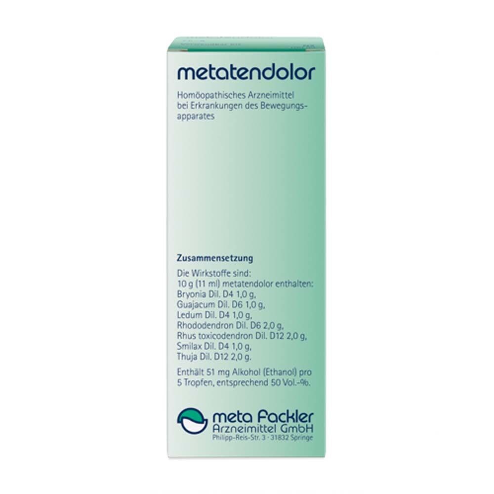 metatendolor Mischung