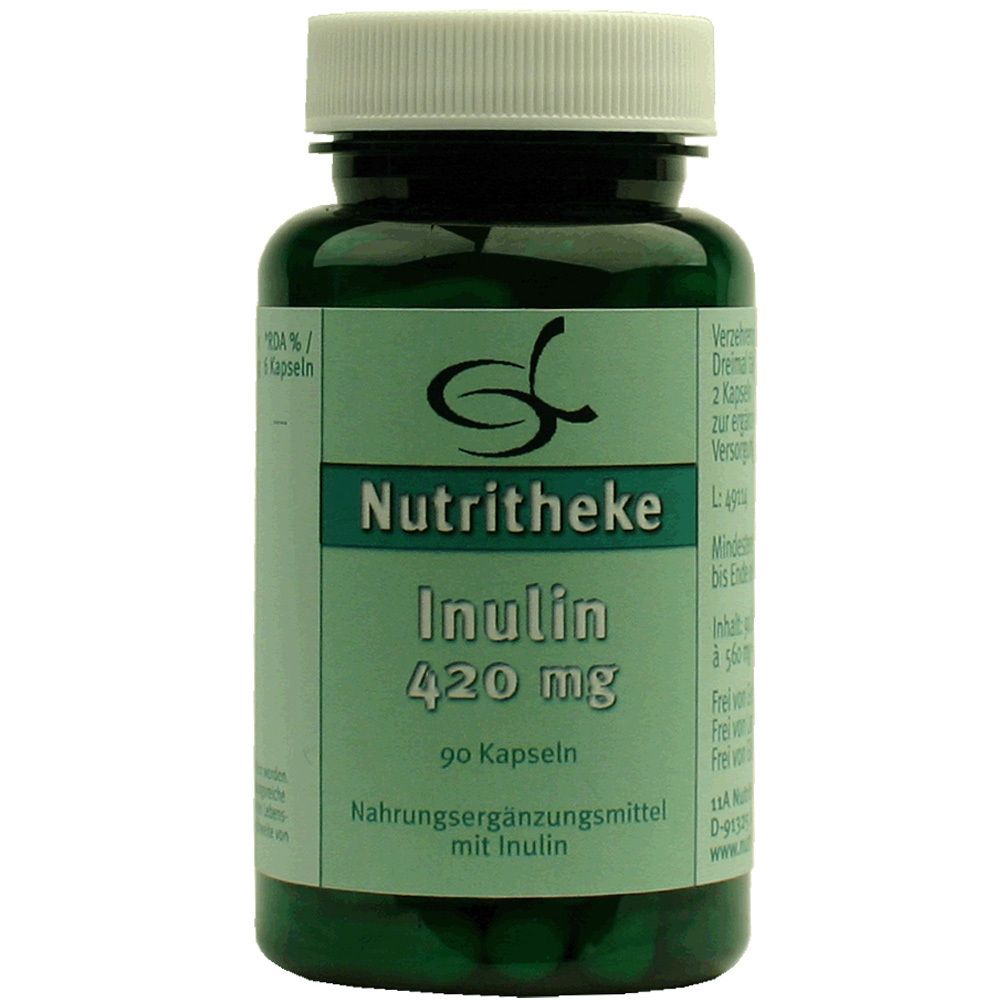 green line NUTRITHEKE Inulin 420 mg