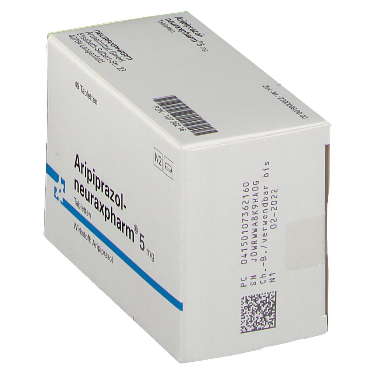 ARIPIPRAZOL-neuraxpharm 5 mg Tabletten 49 St