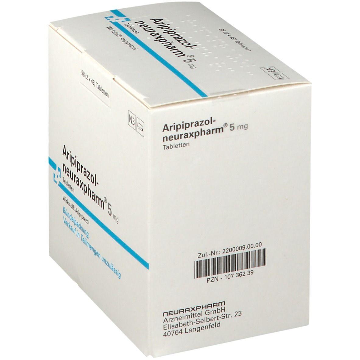 Aripiprazol-neuraxpharm® 5 mg