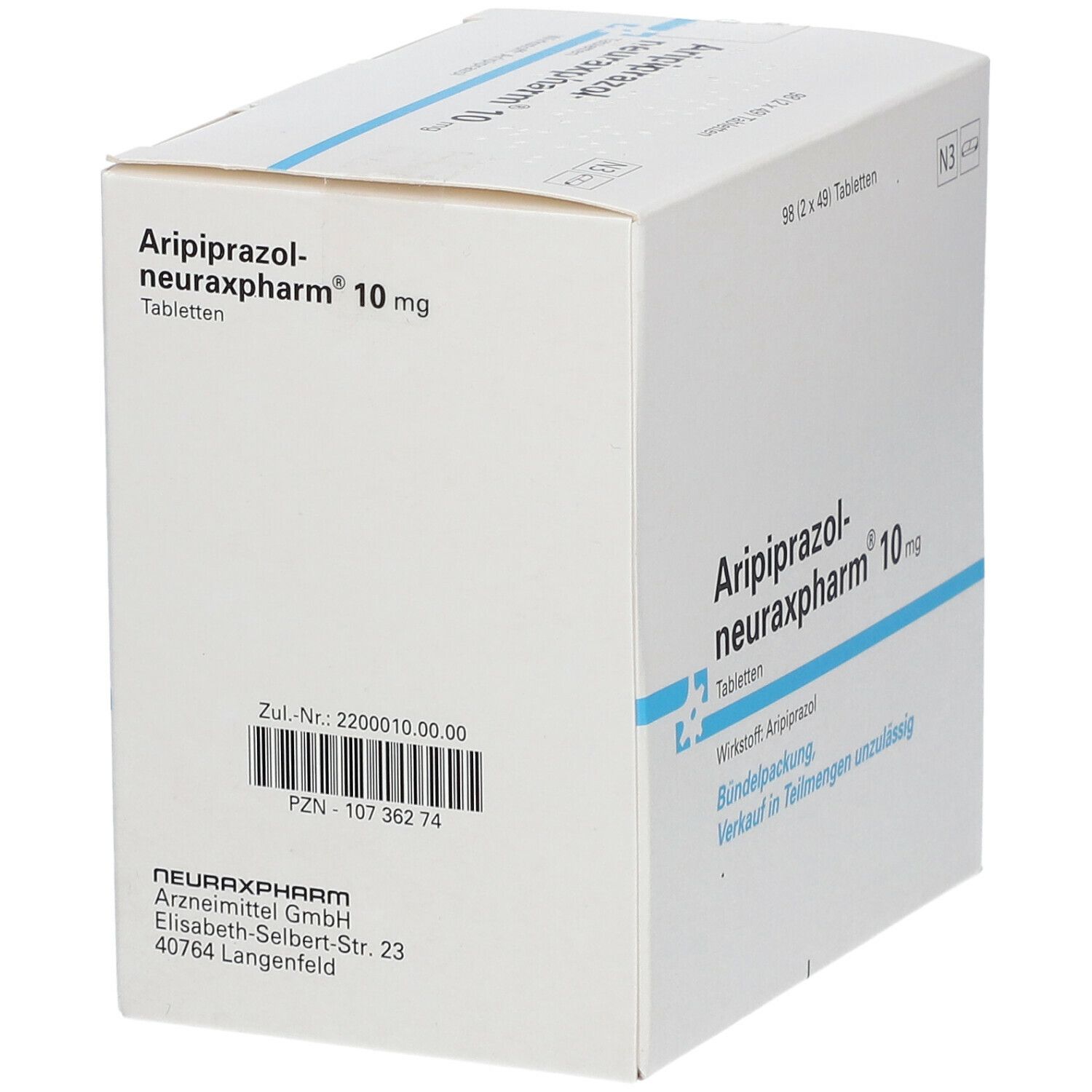 Aripiprazol-neuraxpharm® 10 mg