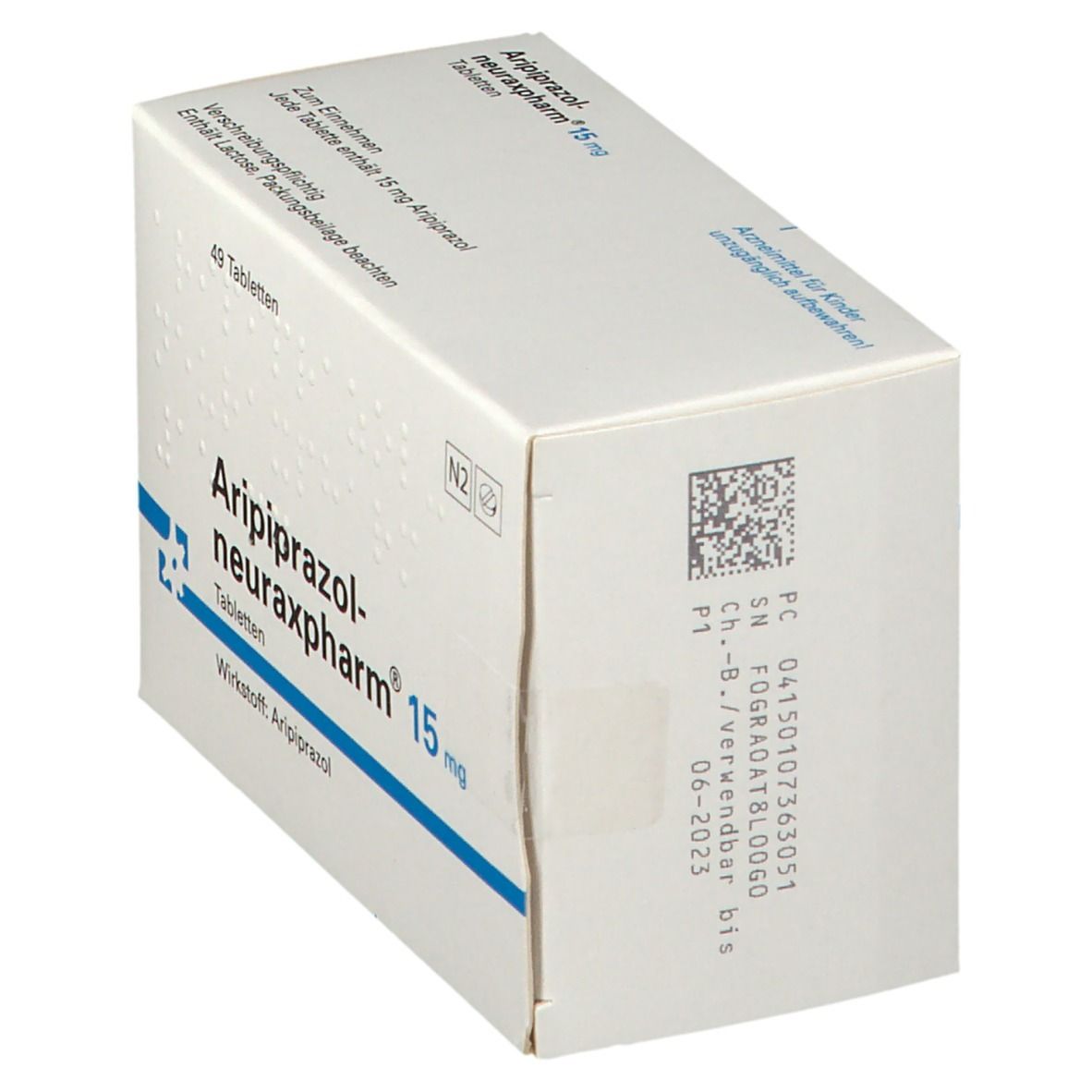 ARIPIPRAZOL-neuraxpharm 15 mg Tabletten 49 St