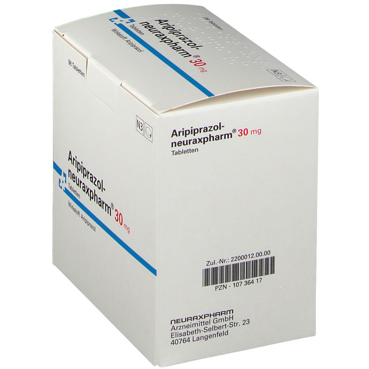 ARIPIPRAZOL-neuraxpharm 30 mg Tabletten 98 St