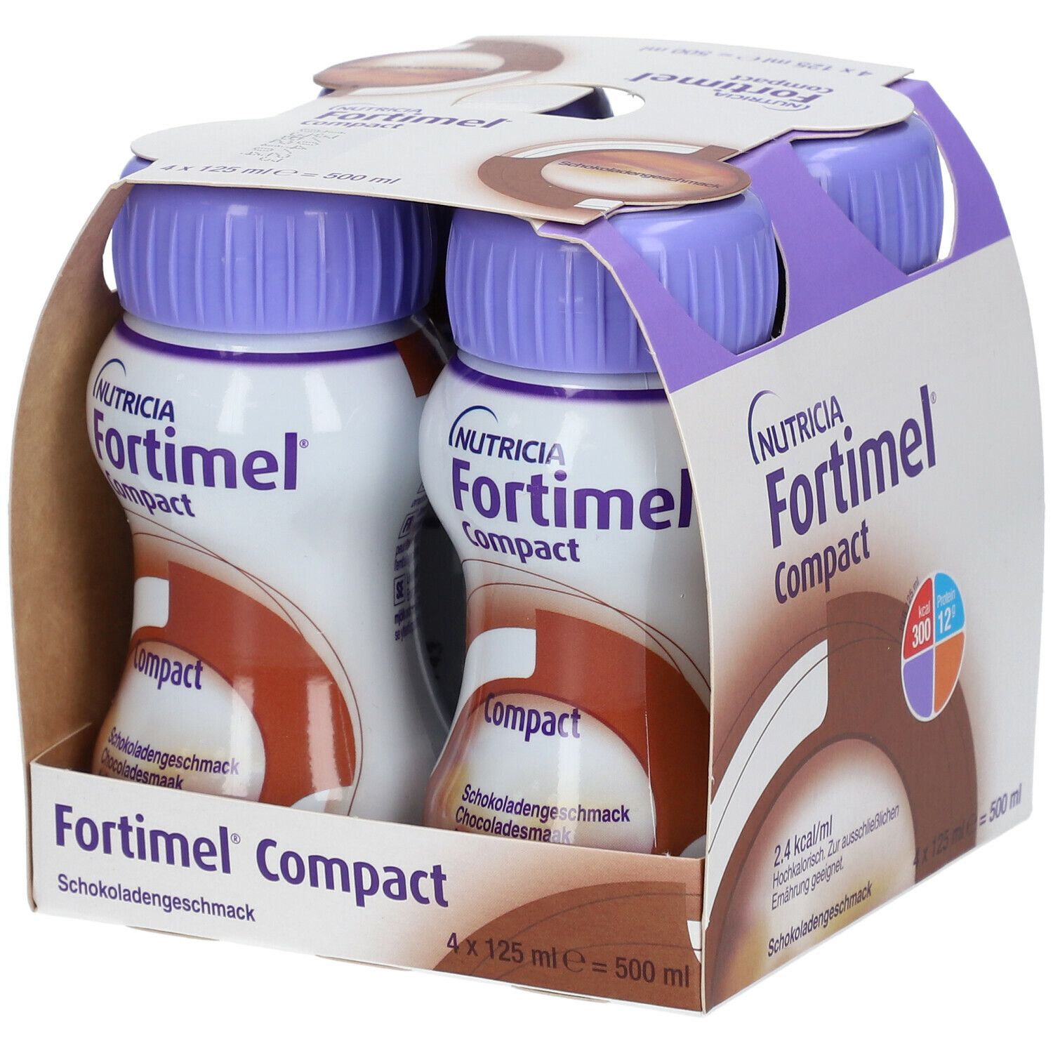 FORTIMEL Compact chocolat - 4 x 125 ml
