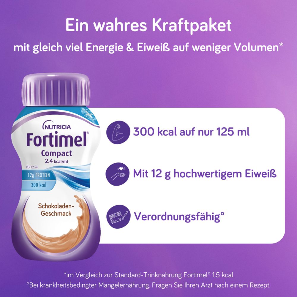 Fortimel® Compact 2.4 Trinknahrung Schokolade