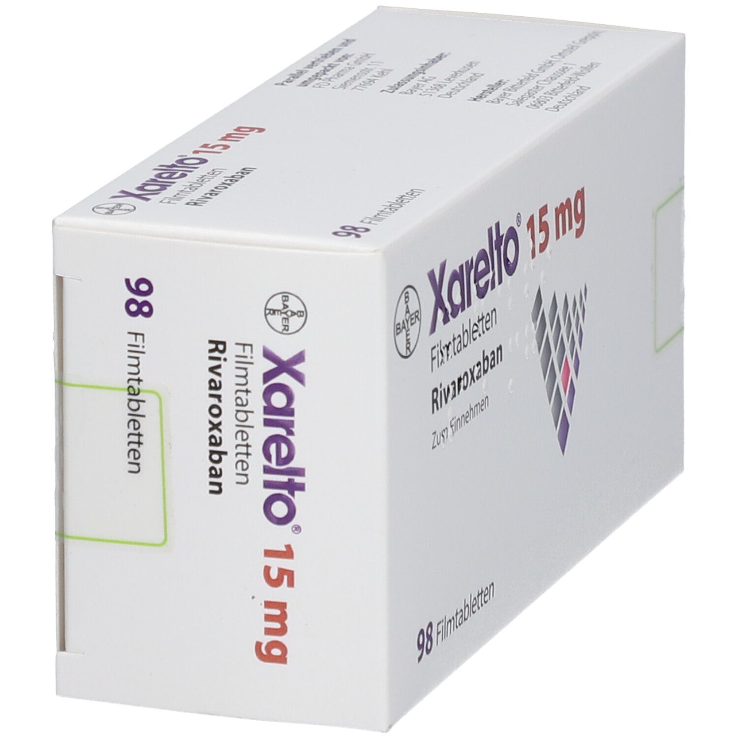 Xarelto 15 mg Filmtabletten 98 St