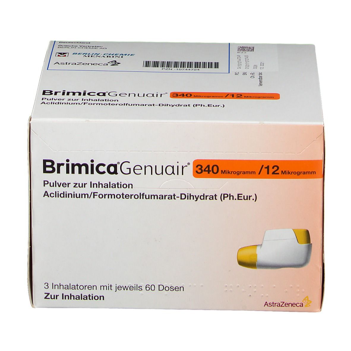 Brimica® Genuair  340 µg/12 µg