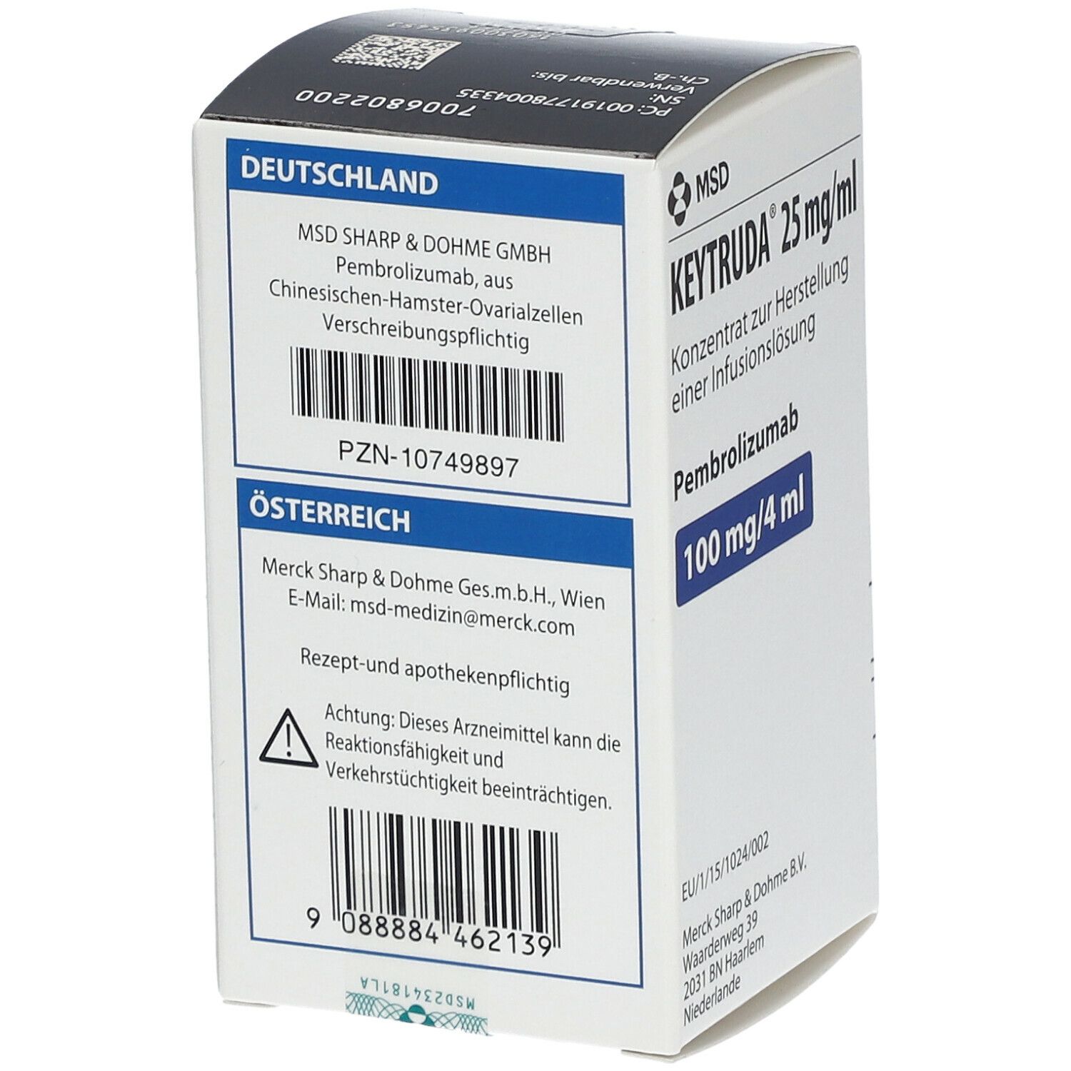 KEYTRUDA® 25 mg/ml