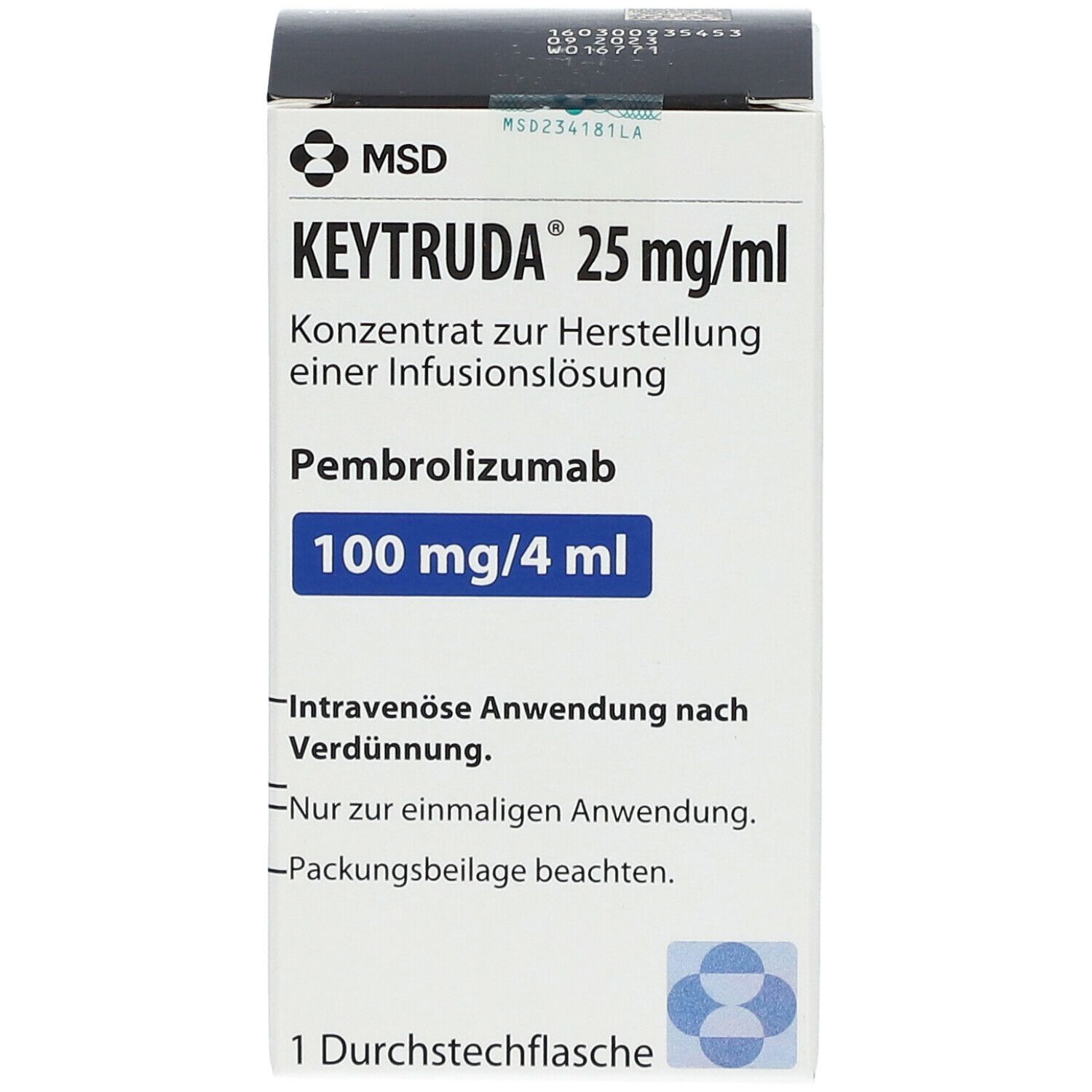 KEYTRUDA® 25 mg/ml