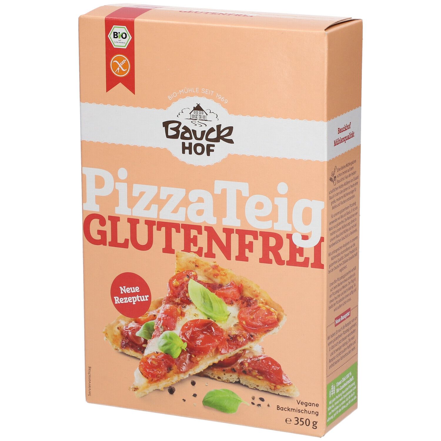 Bauckhof Pizzateig Backmischung, glutenfrei