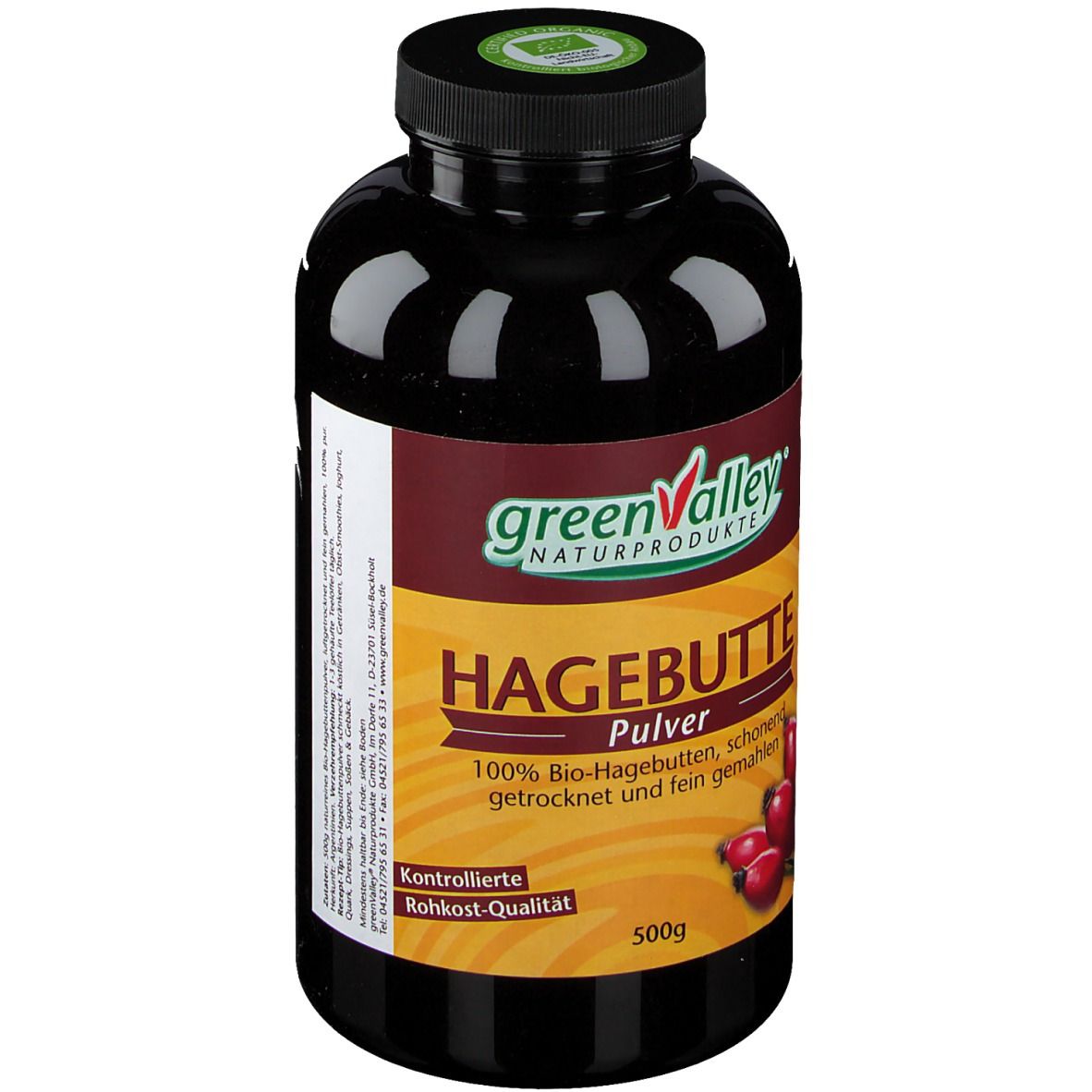 greenValley® BIO Hagebutten-Pulver